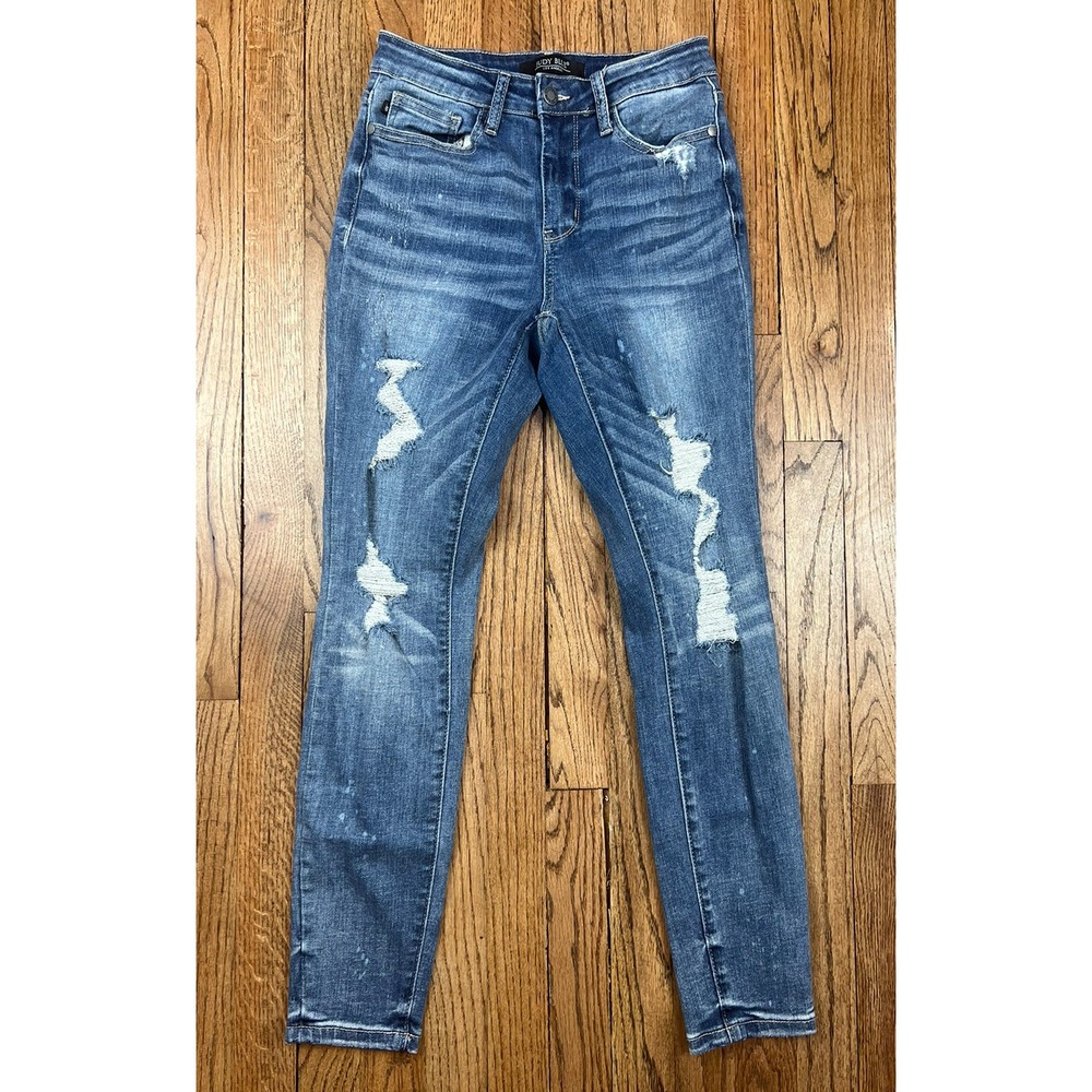 Judy Blue Mid Rise Sz 3|26 Medium Wash Stretch Denim Women's Skinny Jeans